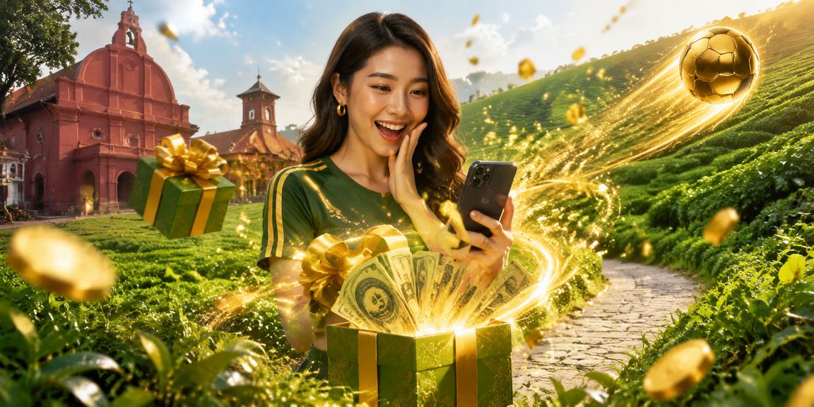 Pemain mengakses meja blackjack dalam talian melalui telefon mudah alih di Melaka Malaysia